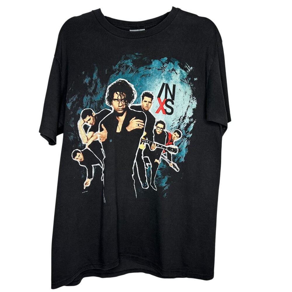 Vintage 1990 INXS X Factor Tour Band T Shirt L